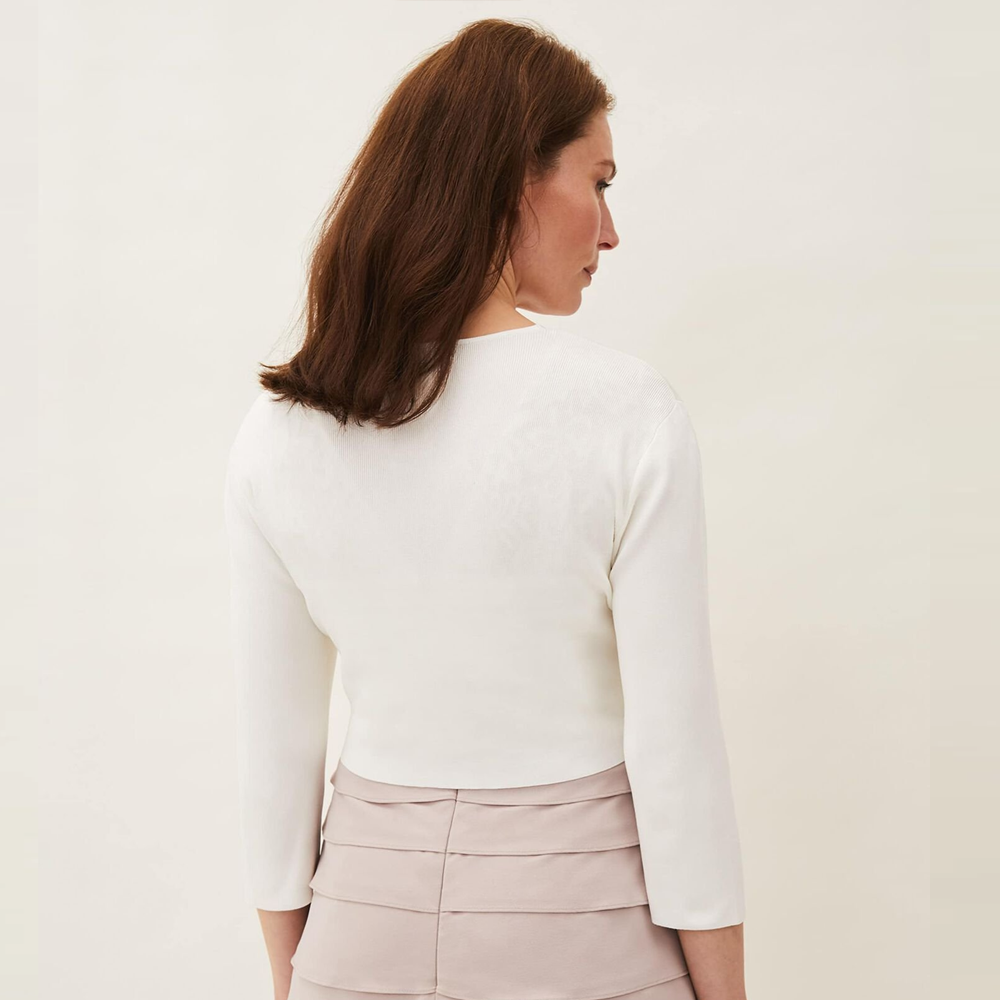 Salma lightweight knitted outlet jacket